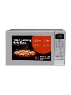 Panasonic 20 L 51 Auto Cook Menu, Steam Clean, Auto Deforst and Reheat, Child Lock Solo Microwave Oven