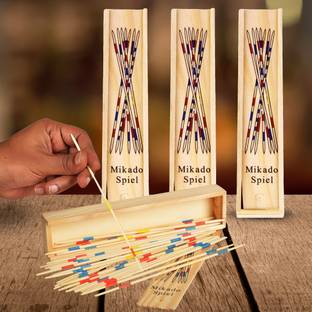 OYTRA 4 Sets of Mikado Sticks Game Mikado Sticks With Box