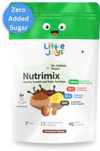 Little Joys Unsweetened Nutrimix for Kids 2-6 yrs | Chocolate Flavour | For Better Immunity