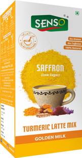 Senso Instant Turmeric & Saffron Milk Premix ( 6 sachets of 22 gm Each )