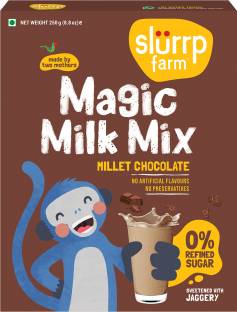 Slurrp Farm High Protein Chocolate Swirl Milk Mix, No Sugar