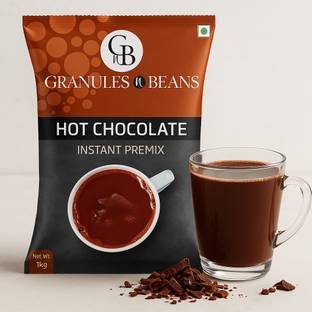 Granules and Beans Hot Chocolate Instant Drink Premix - 1 Kg Pack