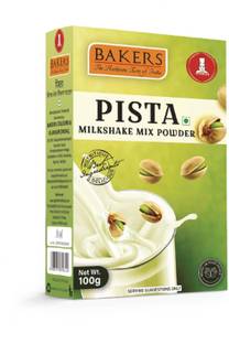 Bakers Milk Shake Mix | Pista Flavour | Creamy Texture | Healthy Drink Mix