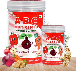grainva ABC Nutri Mix Juice Malt Milk Powder For Kids & Adults
