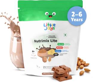 Little Joys Nutrimix Lite For Kids 2-6Yrs | Improves Immunity &Gut Health |Chocolate Flavour