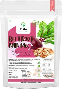 Prifo Beetroot Milk Mix Added with Almonds and Cashews | No White Sugar