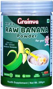 grainva Raw Banana Powder For Babies From Kerala|No Preservatives|No Milk|No Added Sugar