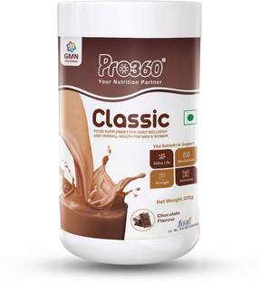 PRO360 CLASSIC PROTEIN DRINK SUPPLEMENT POWDER INSTANT BEVERAGE MIX CHOCOLATE FLAVOR 200G