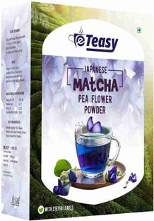 ETEASY Matcha BUTTERFLY PEA FLOWER lemon juice Tea caffeine free instant premix powder