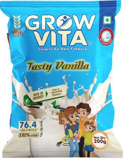 Grow Vita Growth ka Naya Formula Grow Vita -Growth ka Naya Formula ,0% ADDED REFINED SUGAR (SUGAR FREE)