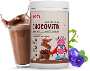 BabyOrgano Nutriverse Chocovita Kids Milk Mix 2+ Yrs | Growth & Strength | Chocolate Flavor