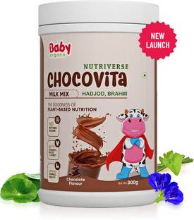 BabyOrgano Nutriverse Chocovita Kids Milk Mix 2+ Yrs | Growth & Strength | Chocolate Flavor