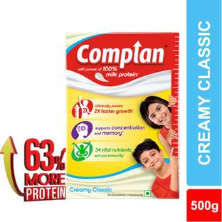 COMPLAN Nutrition Powder Drink for the Children, Creamy Classic Flavour, Carton