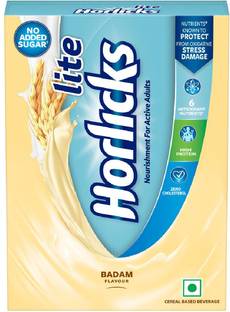 Lite Horlicks Adult Nutrition Drink Badam Flavour