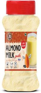 Brew Lab Almond Milk Low Powder Mix | Nutritious & Delicious Healthy Drink Mix |