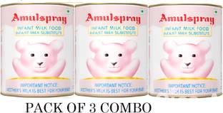 Amul Milk Spray Powder 500g Tin Pack Of 3 Milk Powder