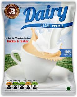 Brew Lab Low Sugar Dairy Based Premix -Suited for Vending Machine Also Milk Substitutes Powder
