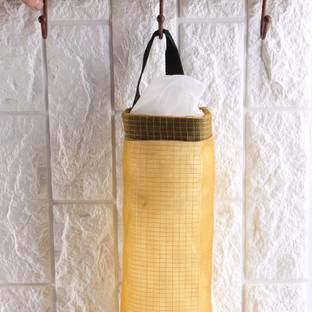 Vibgyor Products Grocery Bag Holder, Durable Widening Handle Reusable Wearable Garbage Bag