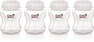 Beebaby Pump N' Protect Wide Neck Breast Milk Storage Bottles. 100% BPA Free. 150ML.