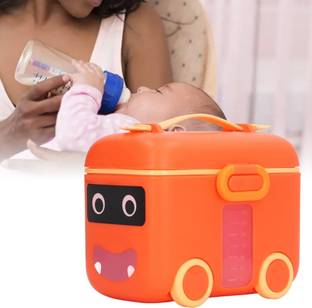 FUSION FLY Baby Milk Powder Container with Scoop & Leveler