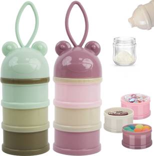 Zibuyu Baby Formula Container Stackable Leakproof Food Grade Portable