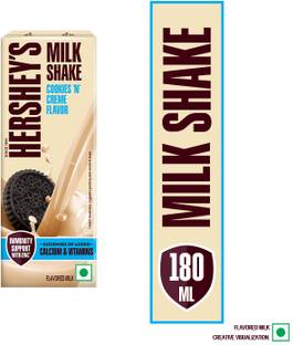 HERSHEY'S Cookies N Creme Flavored Milkshake | Enriched with Calcium