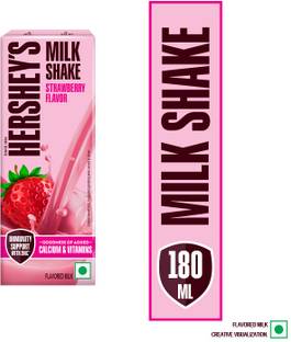 HERSHEY'S Strawberry Flavored Milkshake | Enriched with Calcium
