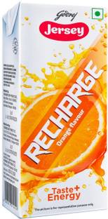 Godrej Jersey Recharge Orange Flavoured Milk 180ml TP