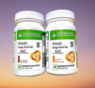 HERBALIFE afresh-cinnamon-peach-Pack-2 peach-cinnamon