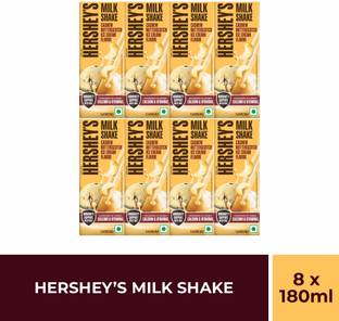 HERSHEY'S Hershey's Cashew Butterscotch Milk Shake | Pack of 8 | 180ml each