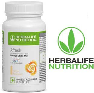 HERBALIFE Afresh Energy Drink Mix - Ginger - 50 gms