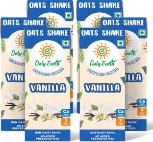 Only Earth Oats Shake Vanilla Plant Based Calcium, Vitamin D, B1, B2 & B12