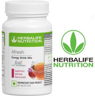 HERBALIFE Afresh Energy Drink Mix - Kashmiri Kahwa - 40 gms