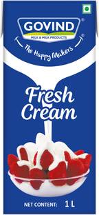 Govind Milk and milk products Govind Milk & Milk Products UHT Fresh Cream Pack of