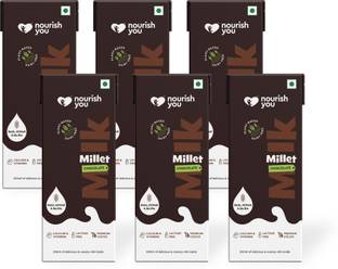 Nourish You Plant Based Millet Milk With Goodness of Ragi, Jowar, Bajra & Oats Vegan