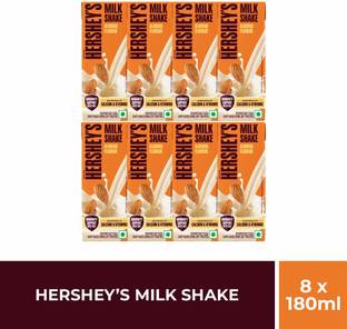 HERSHEY'S Hersheys Almond Milkshake | Pack of 8 | 180ml each