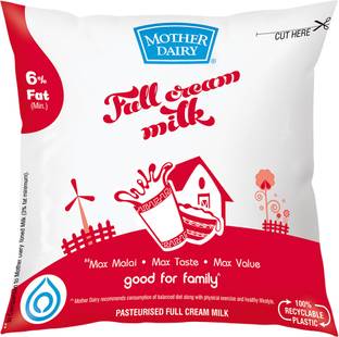 MOTHER DAIRY Full Cream Milk