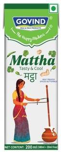 Govind Milk and milk products Mattha Tetra Pack
