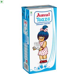 Amul Taaza Homogenised Toned Milk