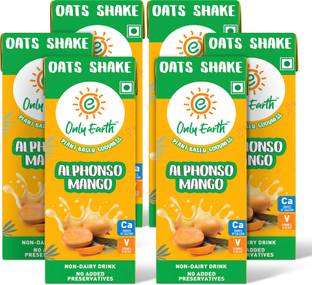 Only Earth Oats Shake Alphonso Mango Plant-based With Calcium, Vitamin D, B1, B2 & B12