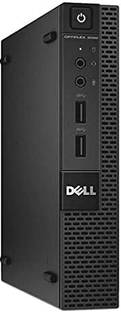 DELL Refurbished Core i3 4th/8GB/256GB Tiny PC with WiFi - Windows 10, Intel®, Core i3 4th Generation, 8 GB DDR3, 256 GB SSD Mini PC