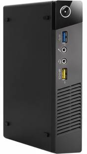Nayajaisa (Refurbished)Thinkcentre M73p Tiny i3 4th 8-500 - Windows 10, WiFi/MS Office/USB/Ethernet/Black/1 Year Warranty/ Integrated, i3 4th Gen 8-500, 8 GB DDR3, 500 GB HDD Mini PC