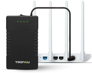 Trenzu 12V Mini UPS for WiFi Router | 6600mAh Battery Backup up to 6 Hours Power Backup for Router