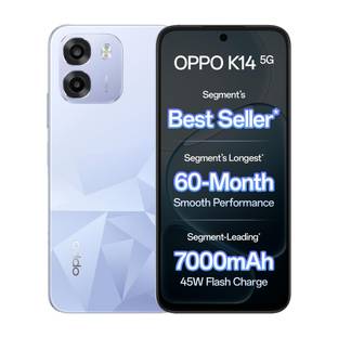 OPPO K14 5G (Icy Blue, 256 GB)