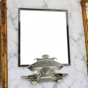 KRESHU new_Adjustable Stand HD Dresser Mirror Portable Table top-237 Decorative Mirror