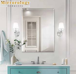 MIRROROLOGY INDUSTRY 18x24 Rectangular – Stylish Decorative Mirror
