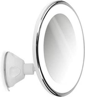 90 Degree Wall Hanging Mirror Magnifying LED Swivel Mirror for Makeup Grooming Lighted Mirror