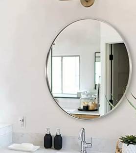 Adinath Creators 12 x 15 Oval Bevelled Shadow Box Mirror