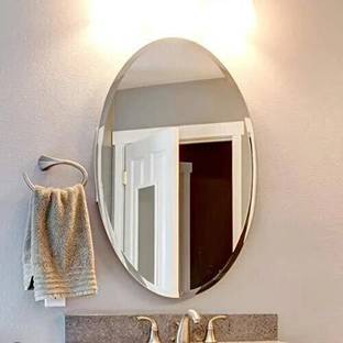 RAJSGLASS RAJ-OVEL-01 Bathroom Mirror