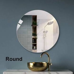 windowera NO DRILL REQUIRE, EASILY STICK Decorative Mirror